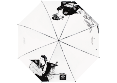 002【メンズ】ビニール傘 和風 浮世絵風 男と女 60cm