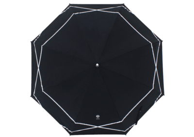 005【メンズ】男性用日傘 ライン柄（黒）